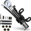 LHP Fietspomp Mini - Analoog Drukmeter - Inclusief Naaldventiel En Fietsbandreparatieset -BOl Winkel 1200x1132 2