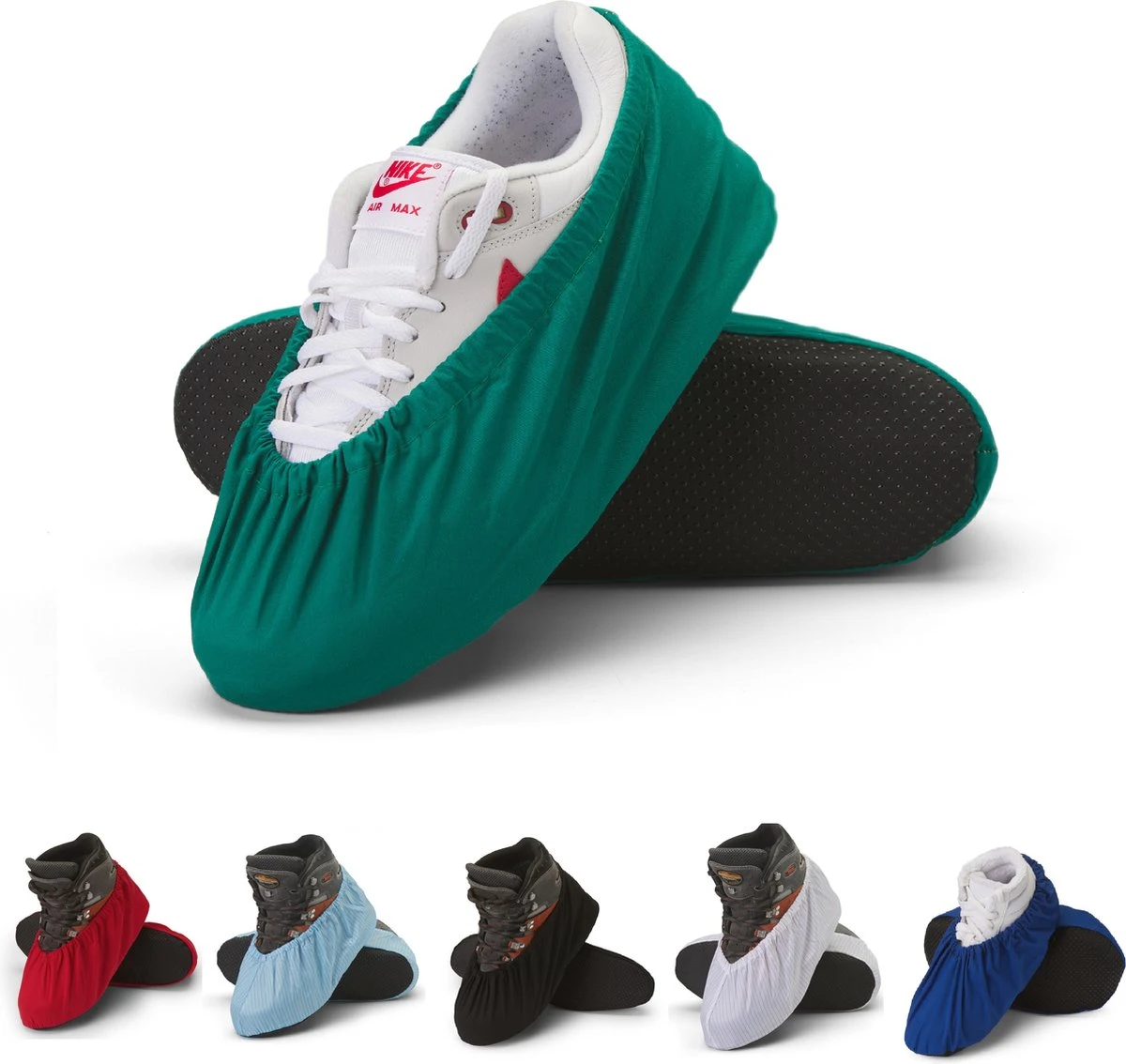 Sterke Overschoenen | Maat 40-45 | Groen | Wasbaar| Antislip | Schoenovertekken 3 Sterke Overschoenen | Maat 40-45 | Groen | Wasbaar| Antislip | Schoenovertekken