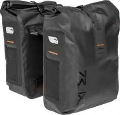 New Looxs Varo Double Dubbele Fietstas Racktime - 100% Waterdicht - Afneembaar - 40 Liter - Zwart -BOl Winkel 1200x1151 5