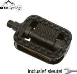 Fiets Pedalen Inclusief Bevestiging Gereedschap - Anti Slip - Trappers Voor Fiets Met Reflector - 14.2mm Schroefdraad - 9/16 Inch -Zwart 17 Fiets Pedalen Inclusief Bevestiging Gereedschap - Anti Slip - Trappers Voor Fiets Met Reflector - 14.2mm Schroefdraad - 9/16 Inch -Zwart -BOl Winkel 1200x1155 5