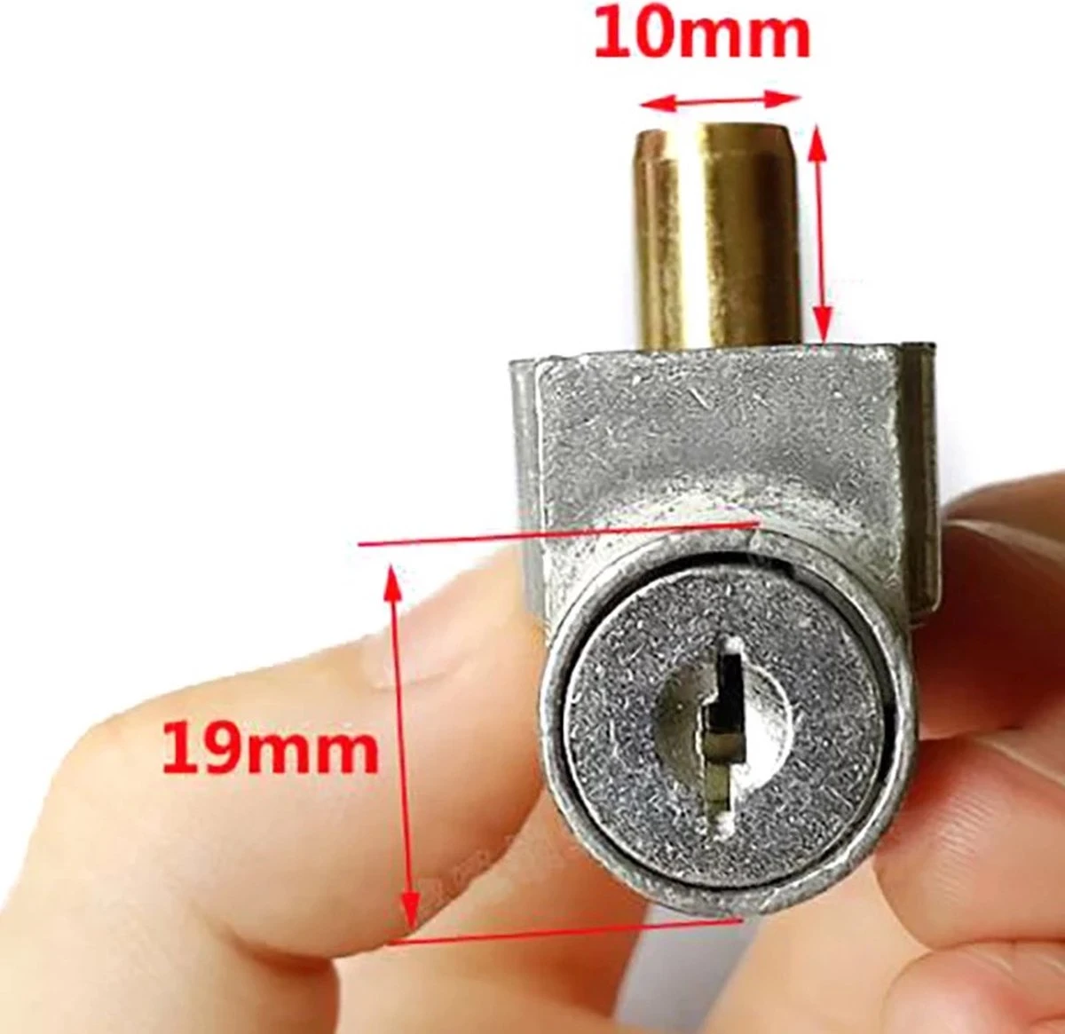 Accu Slot Elektrische Fiets - E-bike Batterij Slot - Anti Diefstal Slot - Accuslot- Veiligheidsslot 4 Accu Slot Elektrische Fiets - E-bike Batterij Slot - Anti Diefstal Slot - Accuslot- Veiligheidsslot - Afbeelding 2