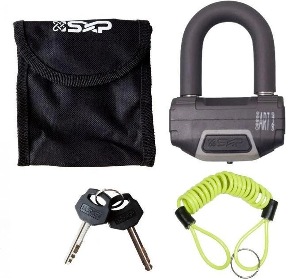 SXP Schijfremslot ART 4 - Zwart 4 SXP Schijfremslot ART 4 - Zwart - Afbeelding 2