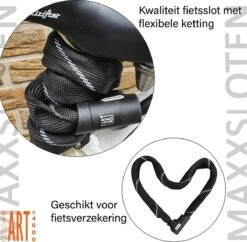 Maxx-Locks Twizel Fietsslot ART 2 | 140 Cm Kettingslot | Gehard Staal | Zwart | Slot E-Bike / Fiets 18 Maxx-Locks Twizel Fietsslot ART 2 | 140 Cm Kettingslot | Gehard Staal | Zwart | Slot E-Bike / Fiets -BOl Winkel 1200x1176 8
