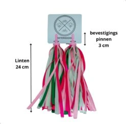 Entergoods® Stuurslingers - Fiets Versiering Kinderen - Stuurversiering Slingers - Handvat Streamers Voor Meisjes - Streamers Voor Jongens - Roze Groen Franjes - 2 Stuks - 24 CM - Stuurslingers Voor Kinderfiets -BOl Winkel 1200x1184 13