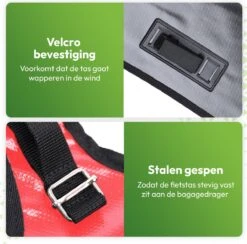 Ekostar® Online Shopping - Fietstassen Dubbel - Waterdicht - Fietstas - 46 Liter – Rood – Fietstassen Elektrische Fietsen -BOl Winkel 1200x1184 21
