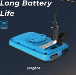 Magene C406 GPS Fietscomputer - Bluetooth - ANT+ - Inclusief Stuurhouder En Beschermhoes - Oranje -BOl Winkel 1200x1186