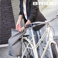 Basil City Fietsshopper - Enkele Fietstas - Grijs - 16 Liter -BOl Winkel 1200x1193 24
