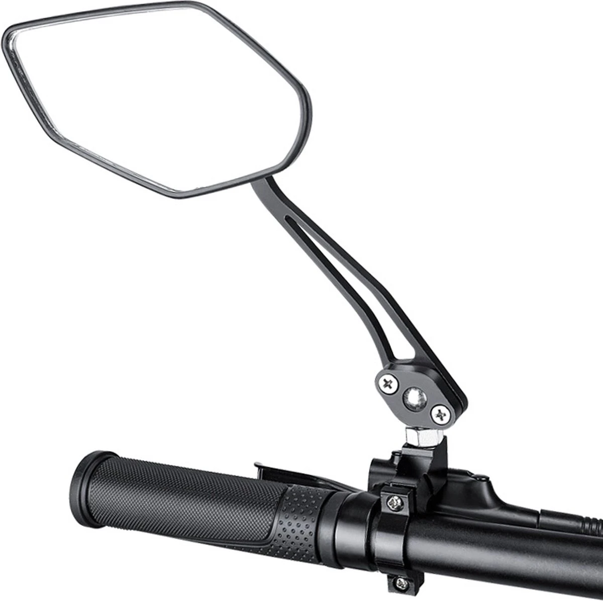 NueNext Fietsspiegel Ebike 2 Stuks – Achteruitkijk Spiegel Op Stuur – Multi-verstelbaar – 360 Rotatie - Speed-pedelec 5 NueNext Fietsspiegel Ebike 2 Stuks – Achteruitkijk Spiegel Op Stuur – Multi-verstelbaar – 360 Rotatie - Speed-pedelec - Afbeelding 3