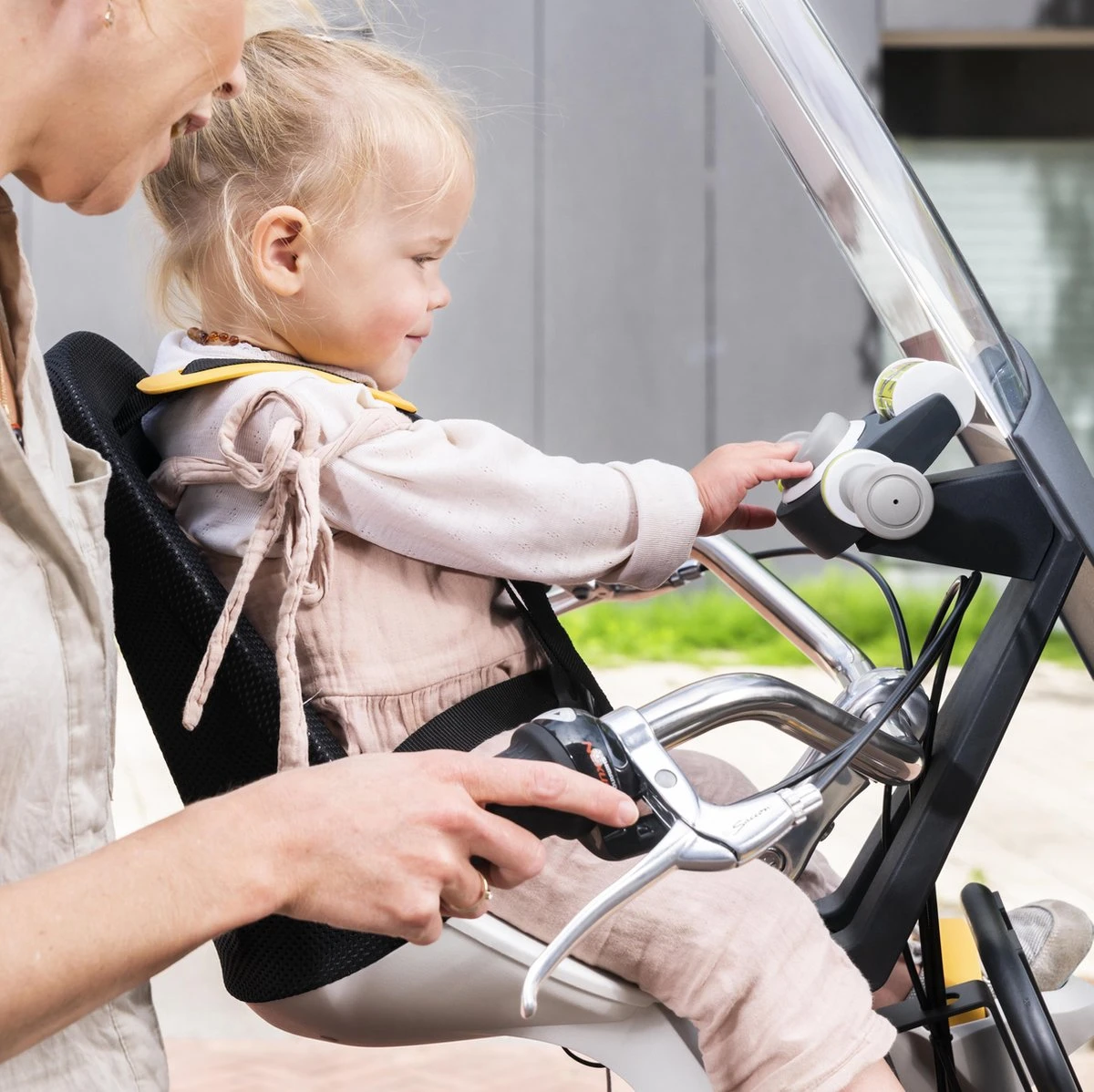 Duodeel Qibbel Toybar Met Grijze Handvatten - GRIJS 5 Duodeel Qibbel Toybar Met Grijze Handvatten - GRIJS - Afbeelding 3