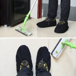 Sterke Overschoenen | Maat 40-45 | Grijs | Wasbaar | Katoen | Antislip | Schoenovertrekken -BOl Winkel 1200x1200 115