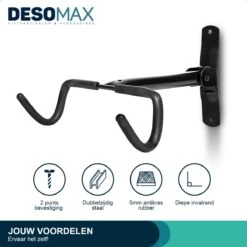 Fiets Ophangsysteem Ophangbeugel En Muurbeugel DesoMax® Muurhaak - Muurbevestiging Voor Het Frame - Wandhouder -BOl Winkel 1200x1200 1226