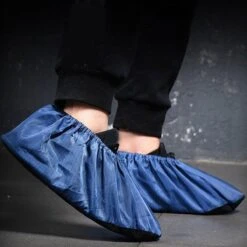 Herbruikbare Overschoenen | Schoenovertrek | Maat 37-42 | Blauw Met Streepje | Antislip | Wasbaar -BOl Winkel 1200x1200 123