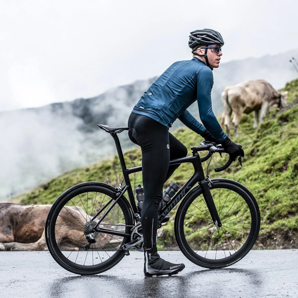 Rogelli Core - Lange Fietsbroek - Heren - Maat L - Zwart 7 Rogelli Core - Lange Fietsbroek - Heren - Maat L - Zwart - Afbeelding 5