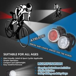 BOTC Fietsverlichting USB Oplaadbaar - Oplaadbare USB Led Fietslamp - Voorlicht & Achterlicht - Waterdicht 19 BOTC Fietsverlichting USB Oplaadbaar - Oplaadbare USB Led Fietslamp - Voorlicht & Achterlicht - Waterdicht -BOl Winkel 1200x1200 181