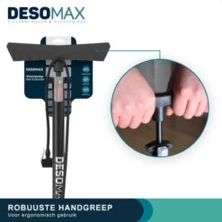 Fietspomp Met Drukmeter Voor Alle Ventielen Dubelle Pompkop - Racefiets Geschikt - Staande Pomp Voor Fiets Met Manometer - Ook Voor Bal En Luchtbed -BOl Winkel 1200x1200 245