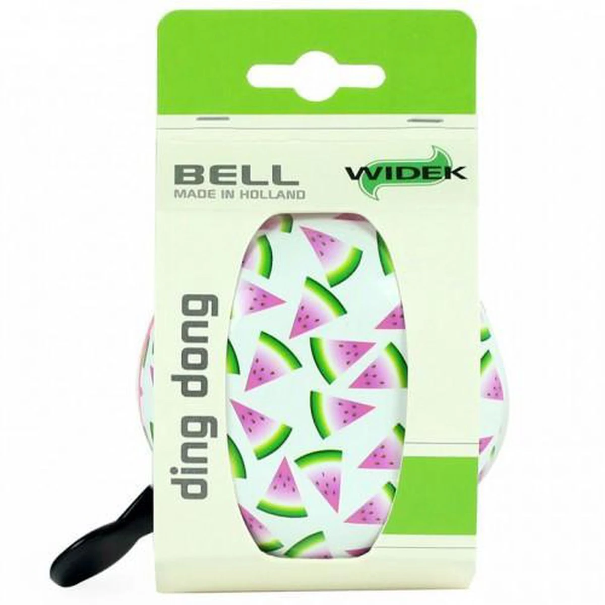 Fietsbel Ding-Dong Widek Food ø80mm - Meloen (op Kaart) 4 Fietsbel Ding-Dong Widek Food ø80mm - Meloen (op Kaart) - Afbeelding 2