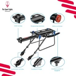 Mountainbike Bagagedrager En Spatbord - Fiets Rek Achter Met QR - Pro Sport Lights - MTB/ Racefiets Fietszadeldrager -BOl Winkel 1200x1200 326