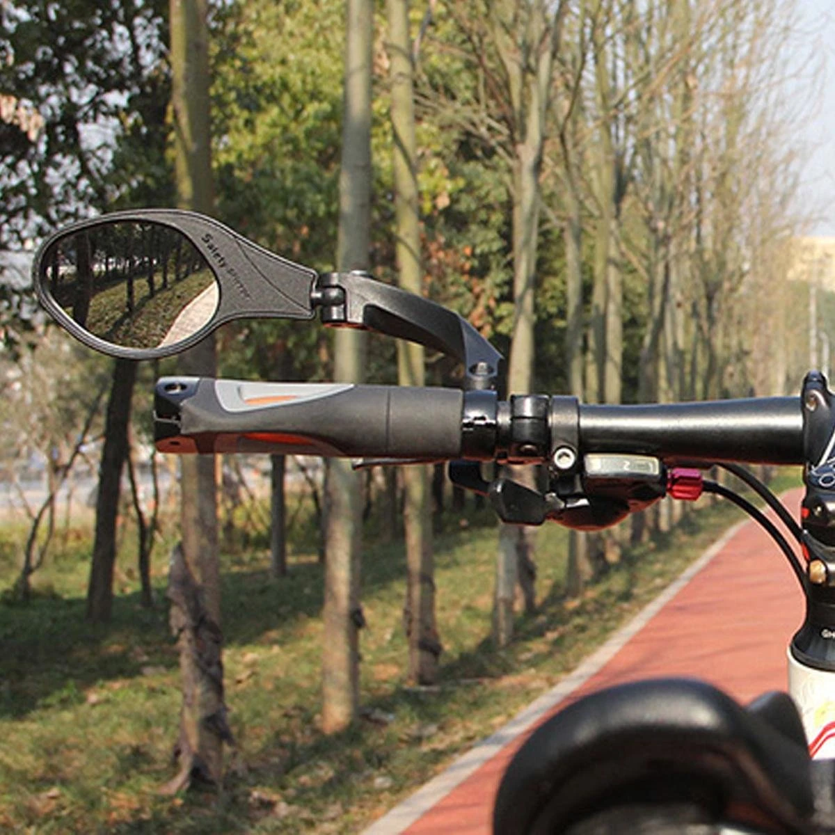 Merkloos Fietsspiegel Ebike Universeel - Zwart - Linker Spiegel - Verstelbaar - Universele Fietsspiegel - Fietsspiegel Op Stuur - Links - Fietsspiegel Achteruitkijk Spiegel - Fietsspiegels Electrische Fiets 7 Merkloos Fietsspiegel Ebike Universeel - Zwart - Linker Spiegel - Verstelbaar - Universele Fietsspiegel - Fietsspiegel Op Stuur - Links - Fietsspiegel Achteruitkijk Spiegel - Fietsspiegels Electrische Fiets - Afbeelding 5