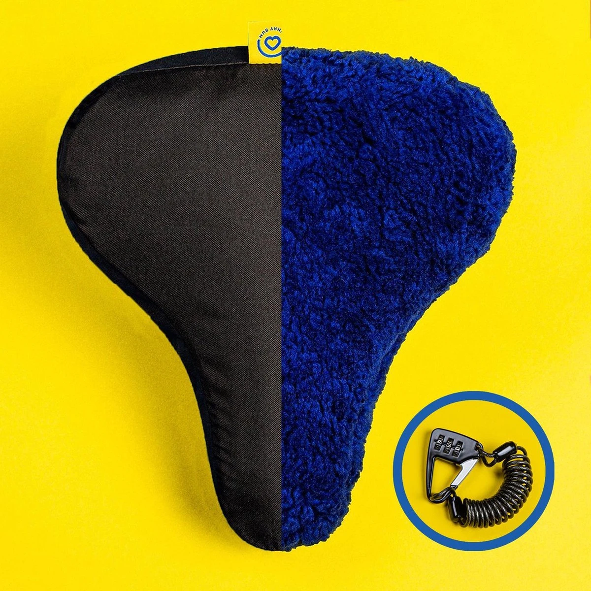 Sunny Bum Zadelhoes, Fietszadel Dames En Heren, Waterdicht En Comfortabel, Incl. Fietsslot En Veiligheidskabel, Dubbelzijdig Zadel Met Schapenvacht 3 Sunny Bum Zadelhoes, Fietszadel Dames En Heren, Waterdicht En Comfortabel, Incl. Fietsslot En Veiligheidskabel, Dubbelzijdig Zadel Met Schapenvacht