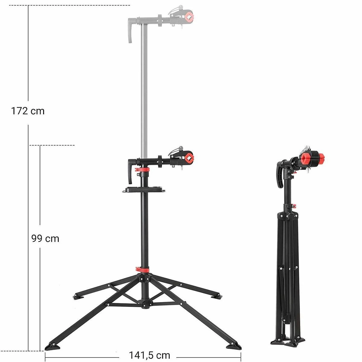 Songmics Nancy's Fiets Montagestandaard - 360° Draaibaar Montagestandaard - Reparatiestandaard 11 Songmics Nancy's Fiets Montagestandaard - 360° Draaibaar Montagestandaard - Reparatiestandaard - Afbeelding 9