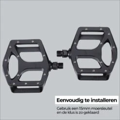 BBB Cycling MountainHigh Set Fietspedalen MTB - Platformpedalen - Antislip Mountainbike Pedalen - Mat Zwart - BPD-32 -BOl Winkel 1200x1200 718
