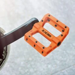 Zacro Fietspedalen - Nylon Antislip Mountainbike Pedalen - Platformpedalen - 9/16 - 2 Lagers - Antislip Waterdicht Anti Stof - Oranje -BOl Winkel 1200x1200 732
