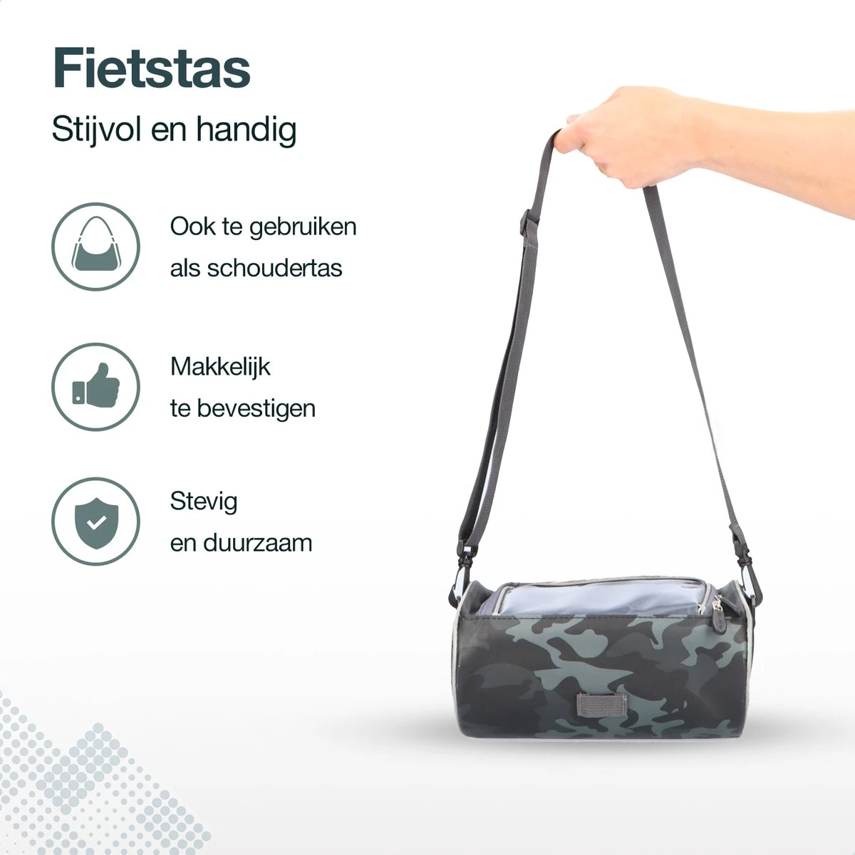 Mmoods Stuurtas Fiets Afneembaar XL - Waterdichte Telefoonhouder Fiets - Grote Fietstas Met Kaarthouder Voor Elektrische Fiets - Zadeltas Met Telefoon Houder - Opbergtas Step - Afneembaar - Zwart 4 Mmoods Stuurtas Fiets Afneembaar XL - Waterdichte Telefoonhouder Fiets - Grote Fietstas Met Kaarthouder Voor Elektrische Fiets - Zadeltas Met Telefoon Houder - Opbergtas Step - Afneembaar - Zwart - Afbeelding 2