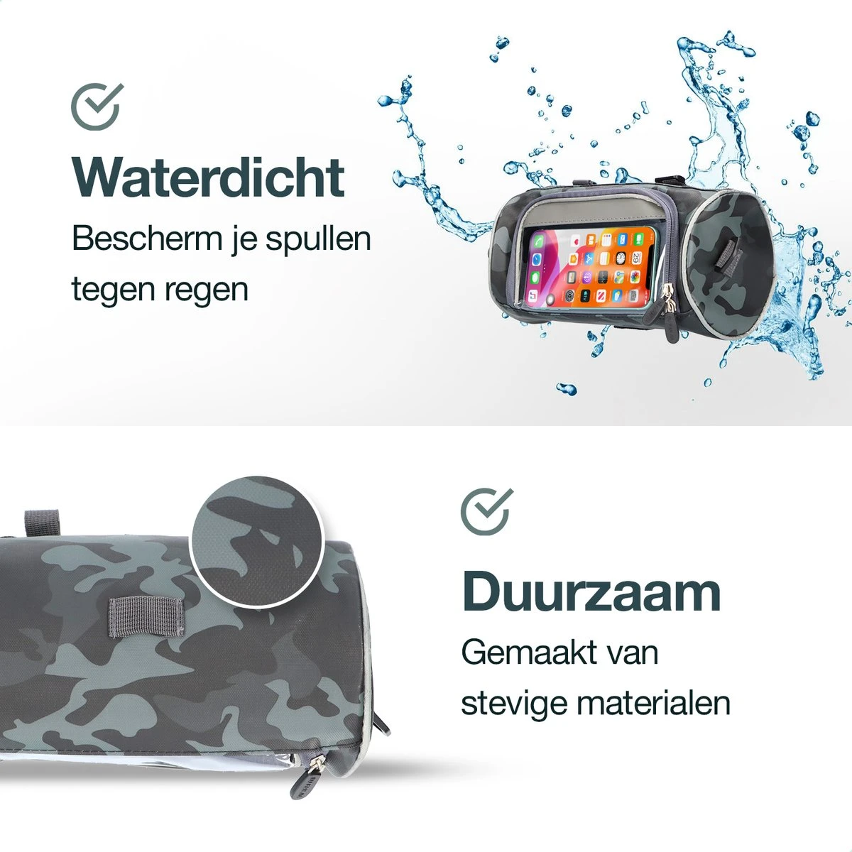 Mmoods Stuurtas Fiets Afneembaar XL - Waterdichte Telefoonhouder Fiets - Grote Fietstas Met Kaarthouder Voor Elektrische Fiets - Zadeltas Met Telefoon Houder - Opbergtas Step - Afneembaar - Zwart 8 Mmoods Stuurtas Fiets Afneembaar XL - Waterdichte Telefoonhouder Fiets - Grote Fietstas Met Kaarthouder Voor Elektrische Fiets - Zadeltas Met Telefoon Houder - Opbergtas Step - Afneembaar - Zwart - Afbeelding 6