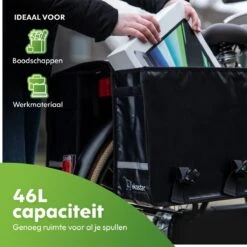 Ekostar® Online Shopping - Fietstassen Dubbel - Fietstas - Waterdicht - 46 L - Zwart - Fietstassen Elektrische Fietsen -BOl Winkel 1200x1200 846
