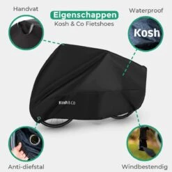 Merkloos Fietshoes Voor 2 Fietsen - Fietshoes Waterdicht - XL - Incl. Gratis Zakje & Zadelhoes -BOl Winkel 1200x1200 885