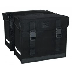 FastRider Canvas 94 Dubbele Fietstas - Bevat Snelsluitingen, Uitsparing Voor Snelbinders En LED Verlichting - Reflectiestrepen - 56 Liter - Zwart -BOl Winkel 1200x1200 914
