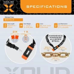 Xolid Kettingslot Fiets - Roze - Fietsslot Ketting - Slot 90CM -BOl Winkel 1200x1200 919