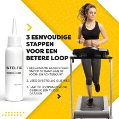 INTELFIX Treadmill Lube - Loopband Olie 100 Ml I Smeermiddel, 100% Siliconen Olie I Verlengt De Levensduur Van De Loopband. -BOl Winkel 1200x1200 92