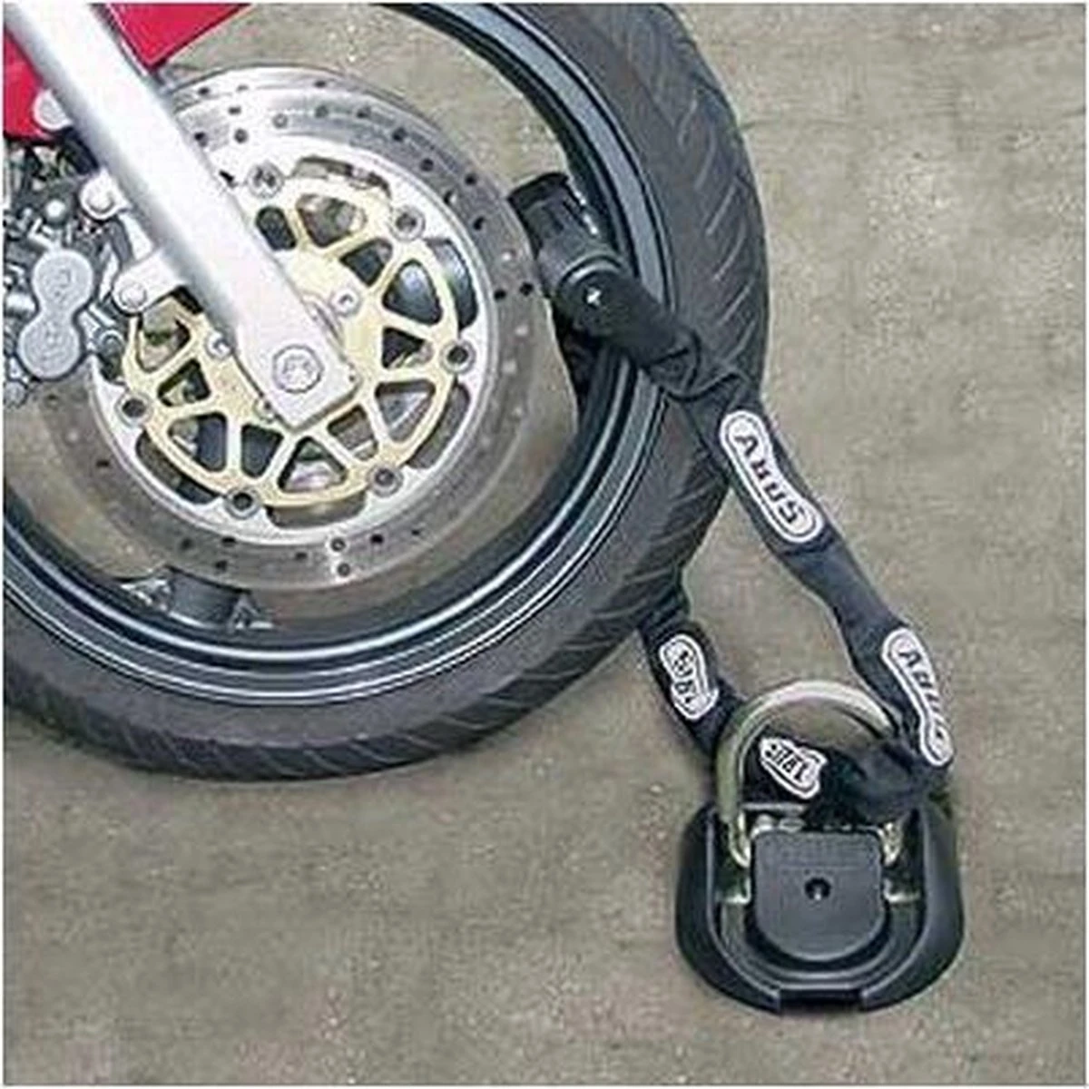 ABUS Vloer/wandanker WBA 100 - 160x165mm - Zwart 7 ABUS Vloer/wandanker WBA 100 - 160x165mm - Zwart - Afbeelding 5