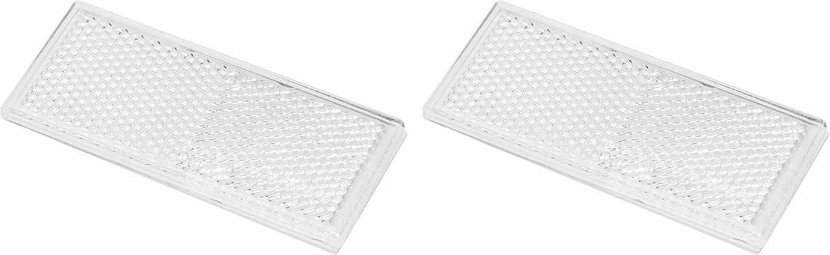 PROPLUS Pro Plus Reflector Zelfklevend - 82 X 36 Mm - Wit - 2 Stuks 11 PROPLUS Pro Plus Reflector Zelfklevend - 82 X 36 Mm - Wit - 2 Stuks - Afbeelding 9