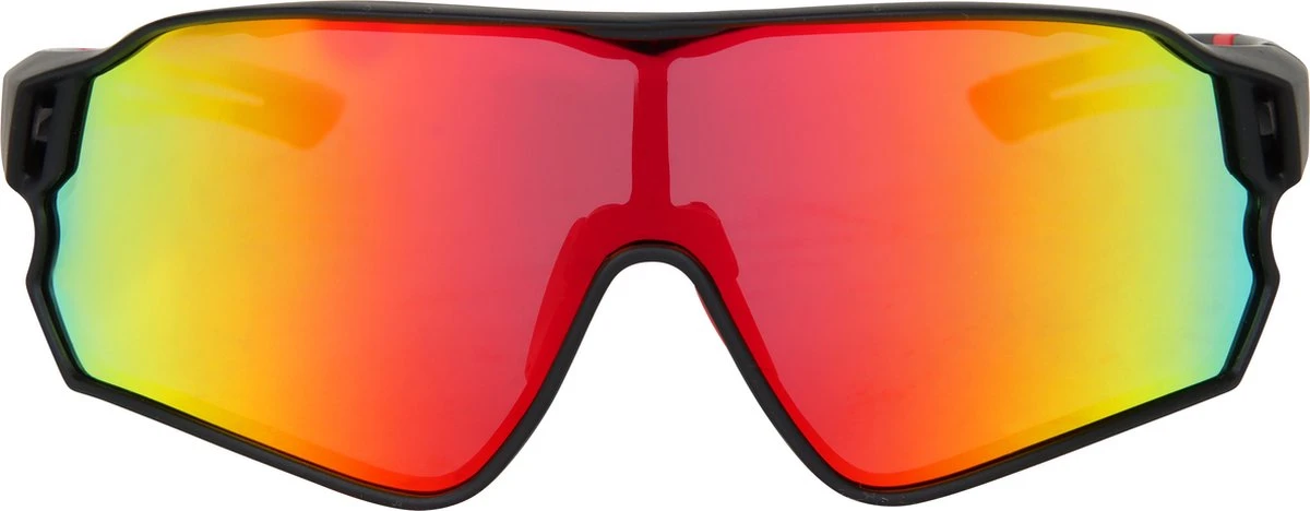 Falkann Fietsbril / Sportbril - Zwart/Rood - Gepolariseerde Glazen 5 Falkann Fietsbril / Sportbril - Zwart/Rood - Gepolariseerde Glazen - Afbeelding 3