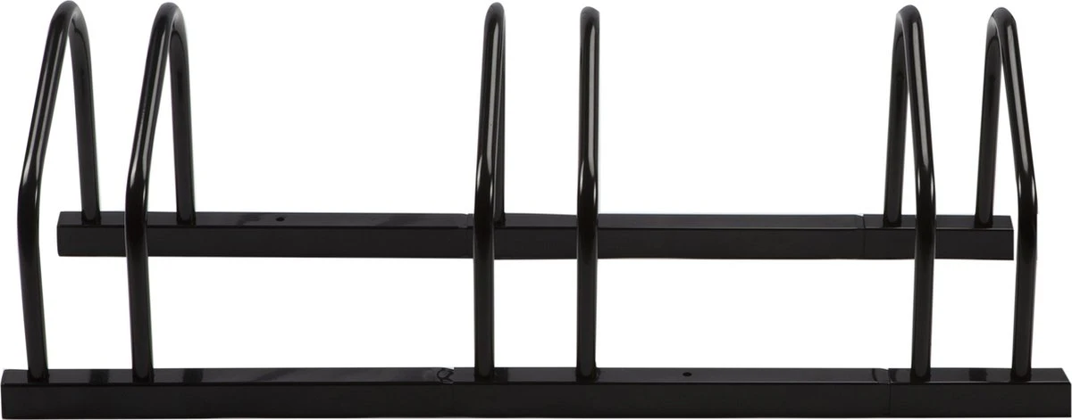 Alora Fietsenrek Voor 3 Fietsen Zwart- Met Muurbevestiging - Fietsen Rek 5 Alora Fietsenrek Voor 3 Fietsen Zwart- Met Muurbevestiging - Fietsen Rek - Afbeelding 3