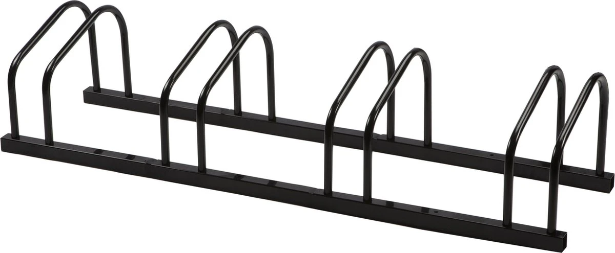 Alora Fietsenrek Voor 4 Fietsen Zwart- Met Muurbevestiging - Fietsen Rek 3 Alora Fietsenrek Voor 4 Fietsen Zwart- Met Muurbevestiging - Fietsen Rek