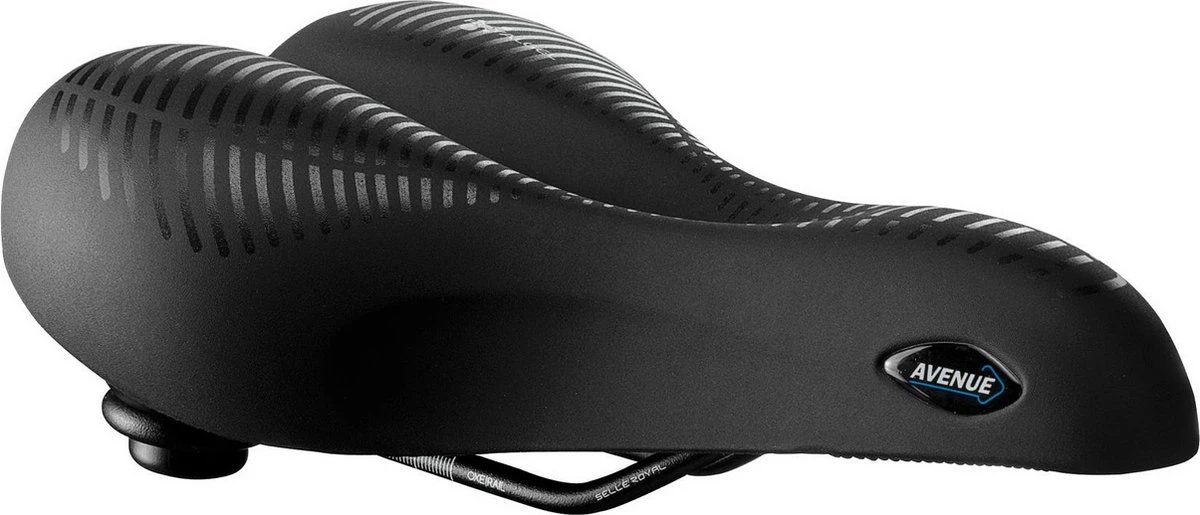 Selle Royal Avenue Moderate 8467 - Fietszadel - Gel - Zwart 11 Selle Royal Avenue Moderate 8467 - Fietszadel - Gel - Zwart - Afbeelding 9