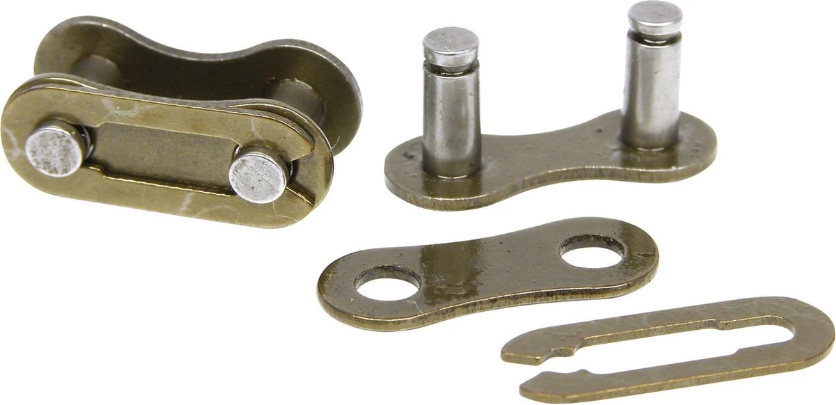 Dresco Kettingschakels 1/2 X 1/8 Inch 1 Speed Staal Zilver 2 Stuks 3 Dresco Kettingschakels 1/2 X 1/8 Inch 1 Speed Staal Zilver 2 Stuks