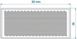 PROPLUS Pro Plus Reflector Zelfklevend - 82 X 36 Mm - Wit - 2 Stuks 25 PROPLUS Pro Plus Reflector Zelfklevend - 82 X 36 Mm - Wit - 2 Stuks -BOl Winkel 1200x614 1
