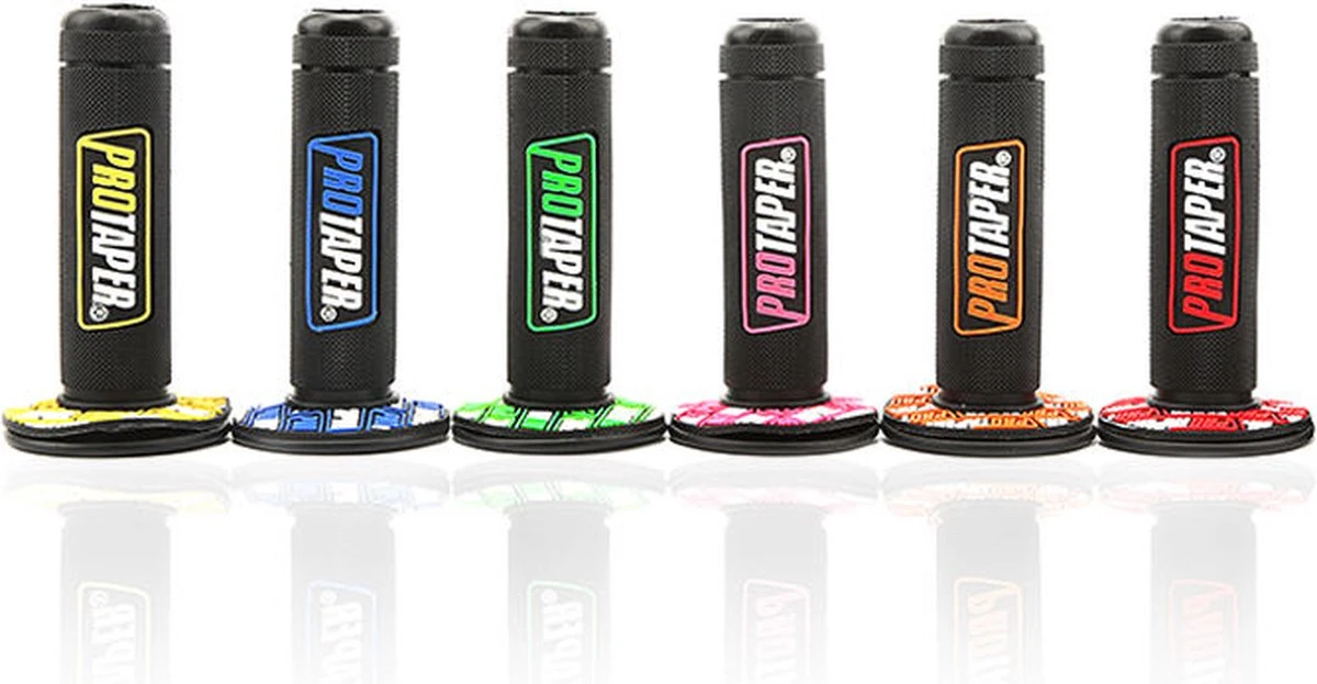 Handvatten ProTaper - Zwart/Rood - Scooter & Motor Accessoires - Universeel - Piaggio & Vespa & Motor Handvaten 9 Handvatten ProTaper - Zwart/Rood - Scooter & Motor Accessoires - Universeel - Piaggio & Vespa & Motor Handvaten - Afbeelding 7