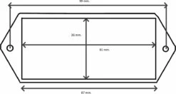 PROPLUS Pro Plus Reflector Met Schroefbevestiging - 104 X 40 Mm - Rood - 2 Stuks -BOl Winkel 1200x643 5