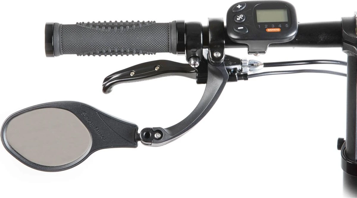 Mirage Fietsspiegel - Verstelbaar - Stuurbevestiging 22.2 Mm - Zwart 10 Mirage Fietsspiegel - Verstelbaar - Stuurbevestiging 22.2 Mm - Zwart - Afbeelding 8