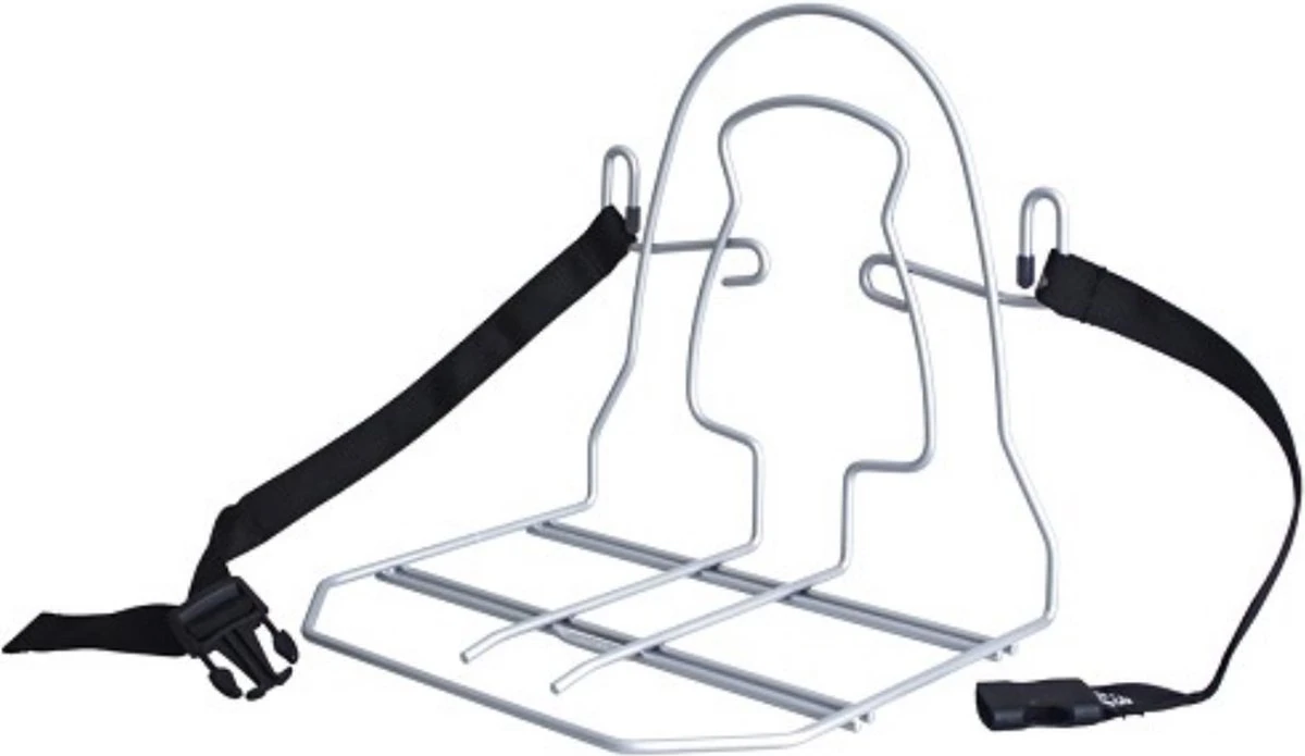 Steco Bagagedrager Verbreder Monkey-mee Staal - 31cm Breed - Zilver 9 Steco Bagagedrager Verbreder Monkey-mee Staal - 31cm Breed - Zilver - Afbeelding 7