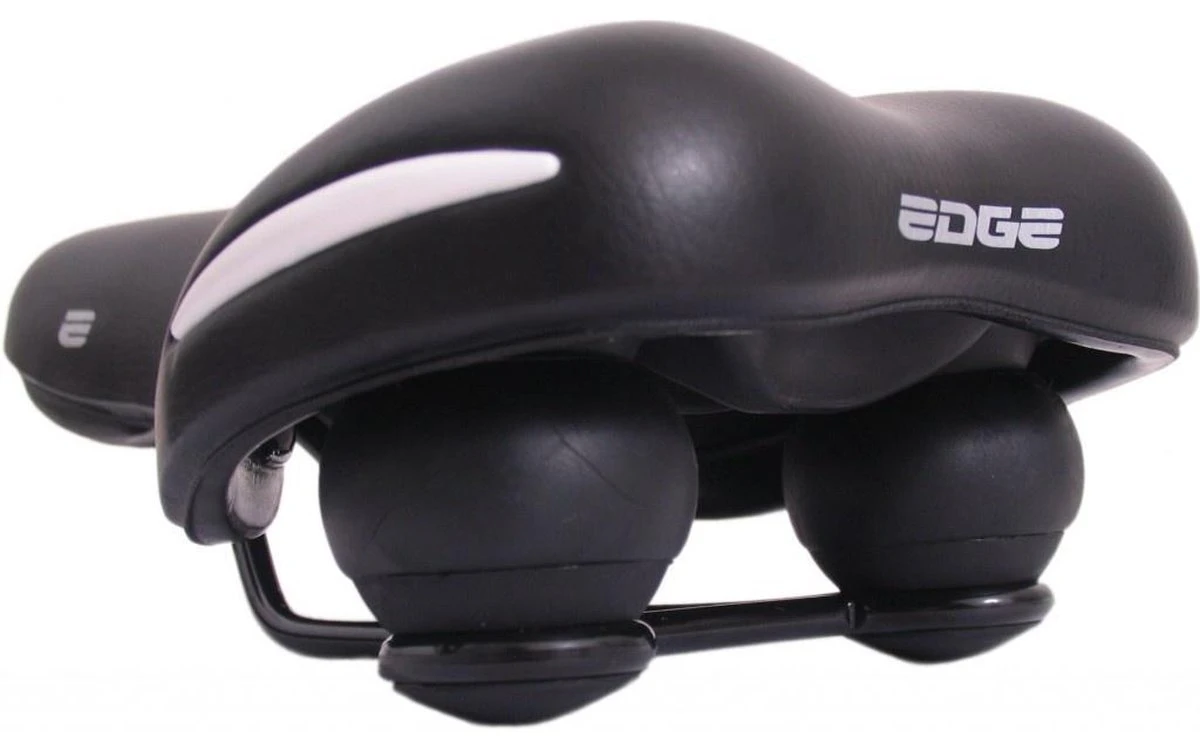 Selle Fietszadel Stadsfiets Ride 252 X 182 Mm Zwart 6 Selle Fietszadel Stadsfiets Ride 252 X 182 Mm Zwart - Afbeelding 4