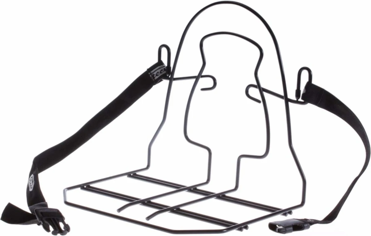 Steco Bagagedrager Verbreder Monkey-mee Staal - 31cm Breed - Zwart 11 Steco Bagagedrager Verbreder Monkey-mee Staal - 31cm Breed - Zwart - Afbeelding 9