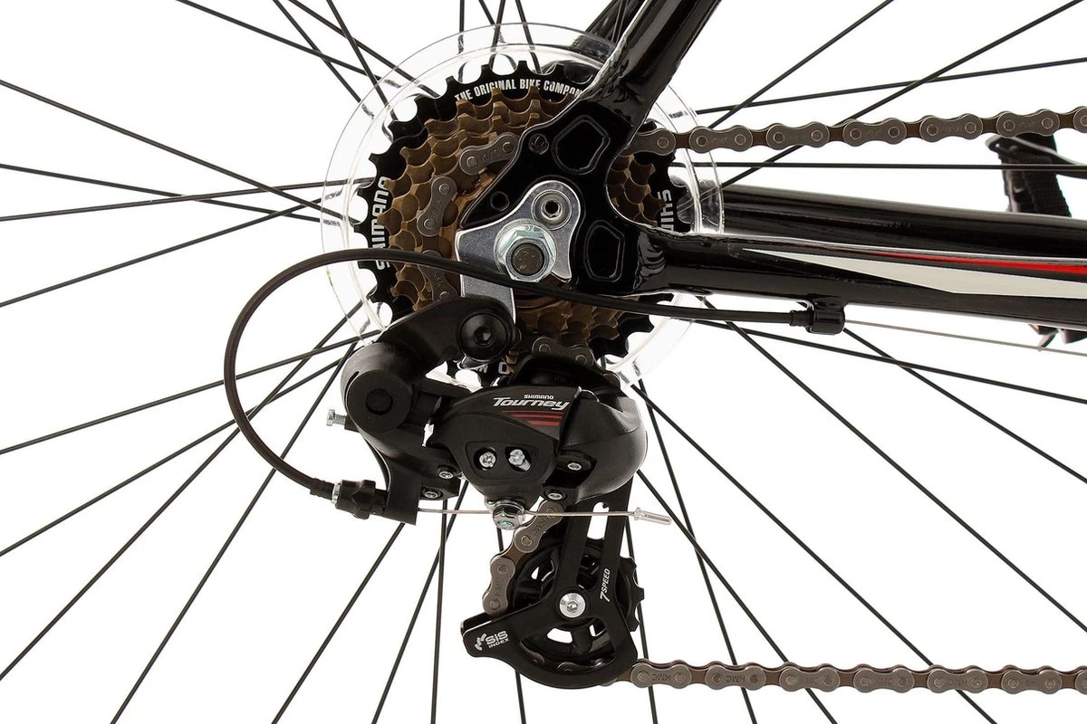 Ks Cycling Racefiets Zwarte 28" Racefiets Euphoria Met 14 Versnellingen - 5 Ks Cycling Racefiets Zwarte 28" Racefiets Euphoria Met 14 Versnellingen - - Afbeelding 3