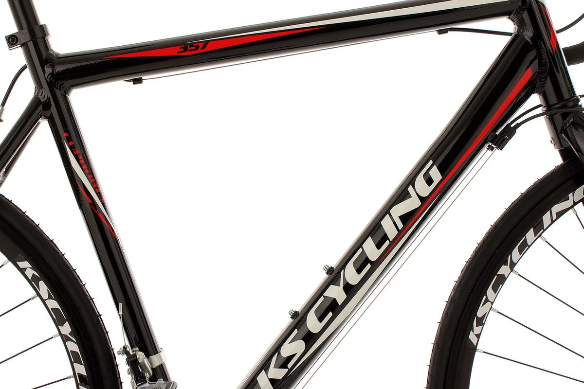 Ks Cycling Racefiets Zwarte 28" Racefiets Euphoria Met 14 Versnellingen - 19 Ks Cycling Racefiets Zwarte 28" Racefiets Euphoria Met 14 Versnellingen - - Afbeelding 17