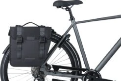 Basil Tour Dubbele Fietstas MIK - 28 Liter - Zwart